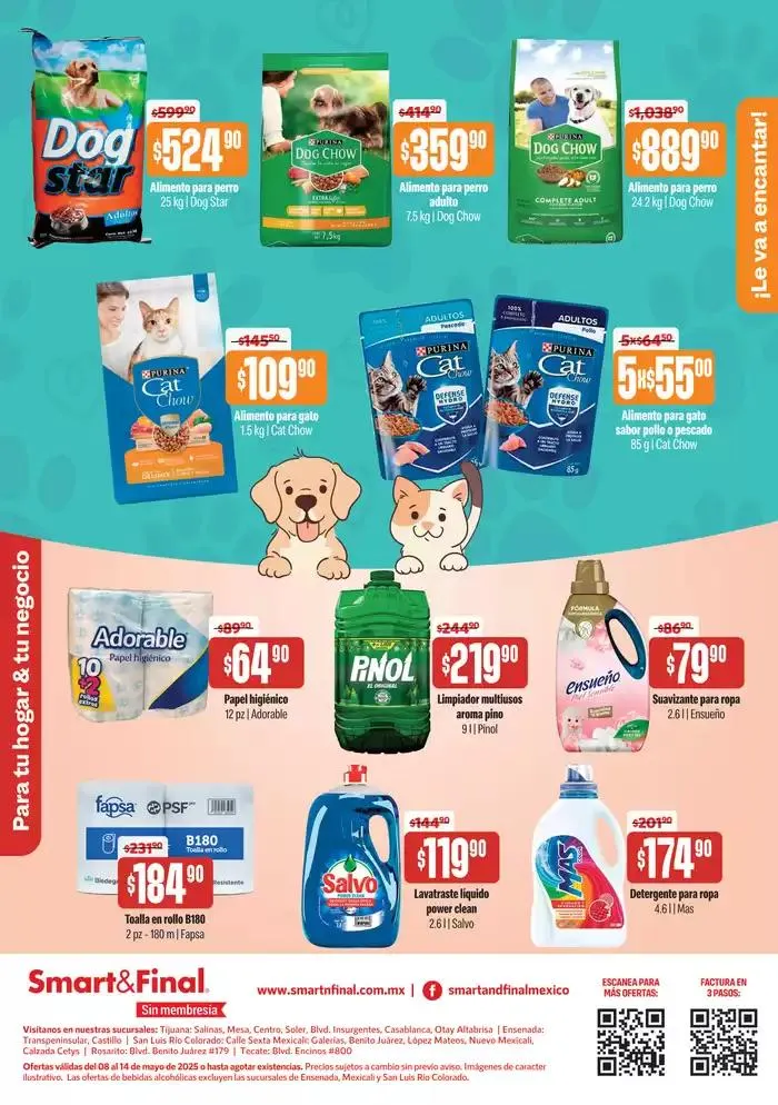 Catálogo de Ofertas Smart & Final 8 de mayo al 14 de mayo 2025 - Pagina 8