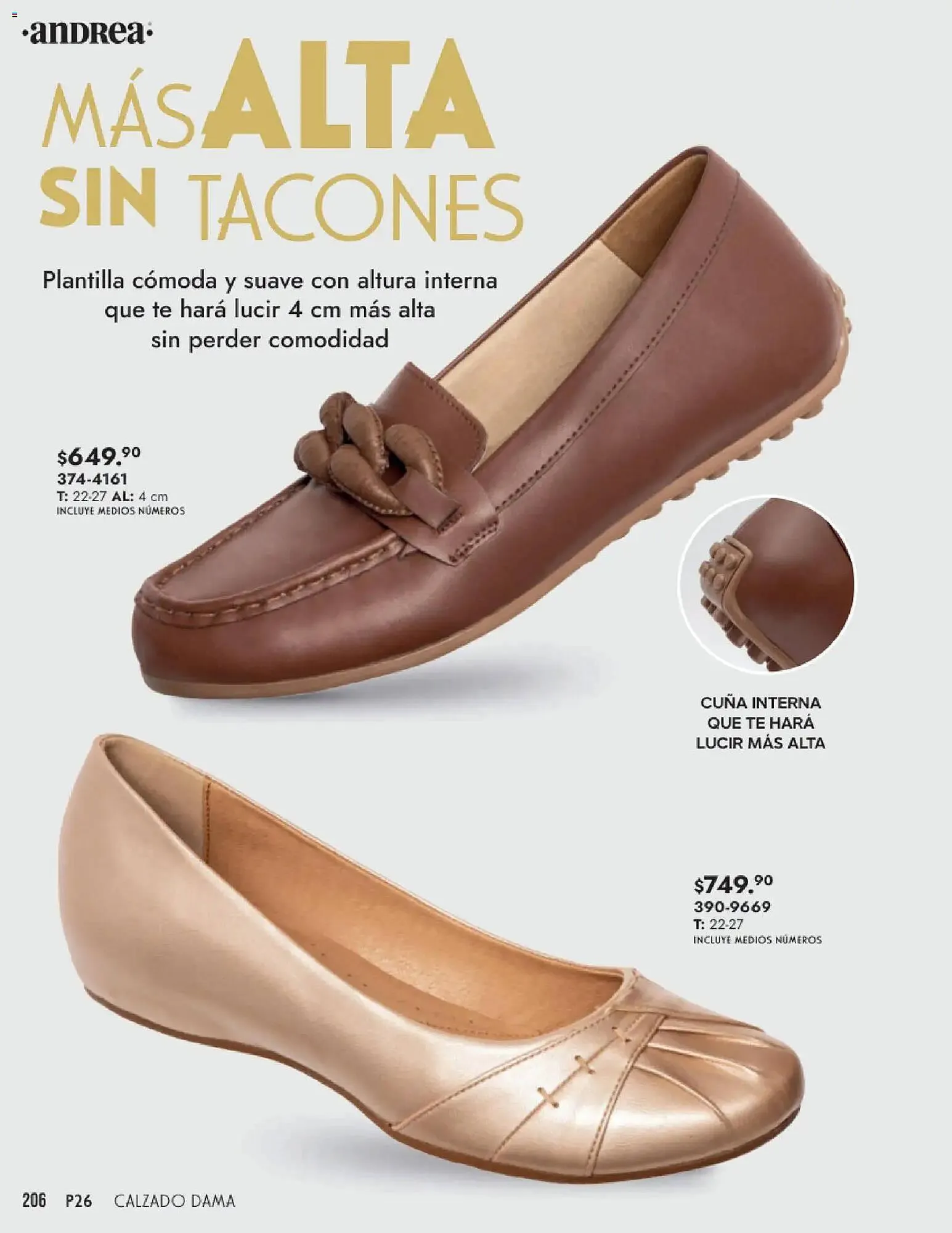 Catálogo de Catálogo Andrea 25 de enero al 24 de mayo 2026 - Pagina 206