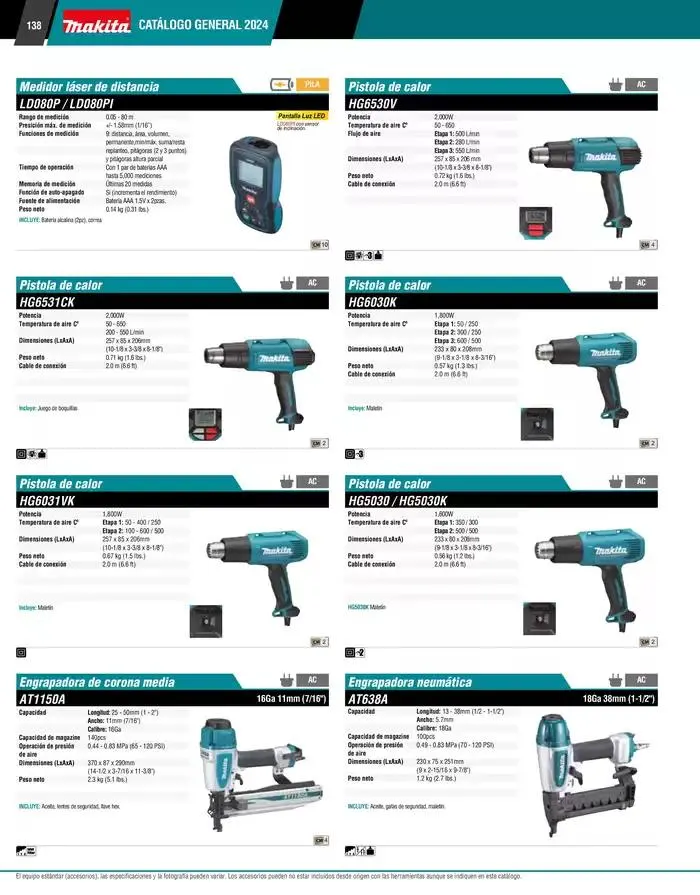 Catálogo de CATÁLOGO GENERAL 11 de abril al 31 de diciembre 2025 - Pagina 138