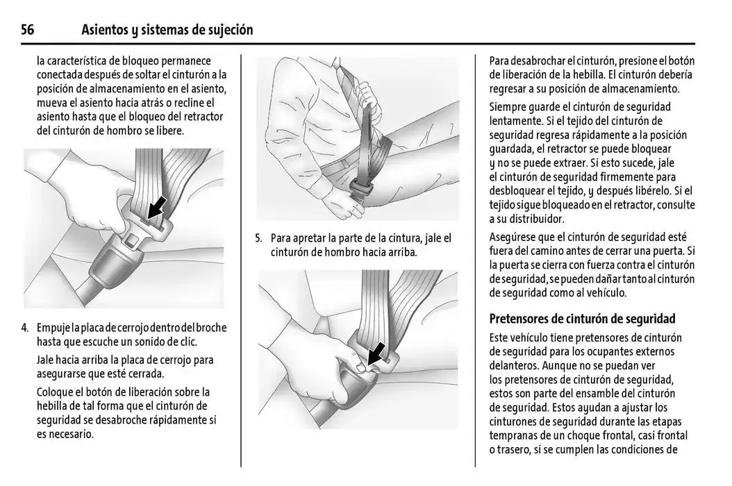 Catálogo de Chevrolet Corvette Stingray Manual del propietario 22 de enero al 31 de diciembre 2025 - Pagina 57