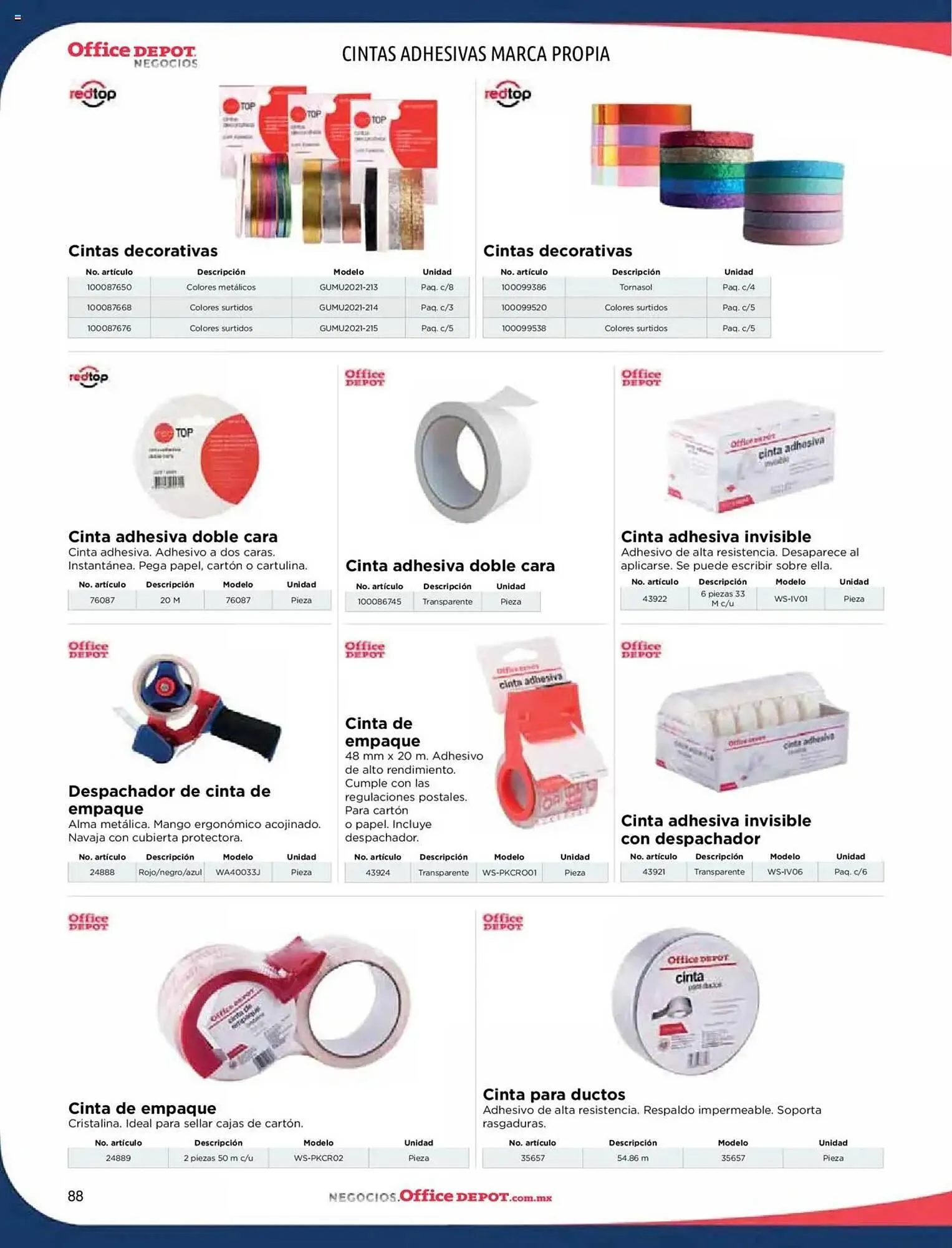 Catálogo de Catálogo Office Depot 9 de enero al 31 de diciembre 2025 - Pagina 90