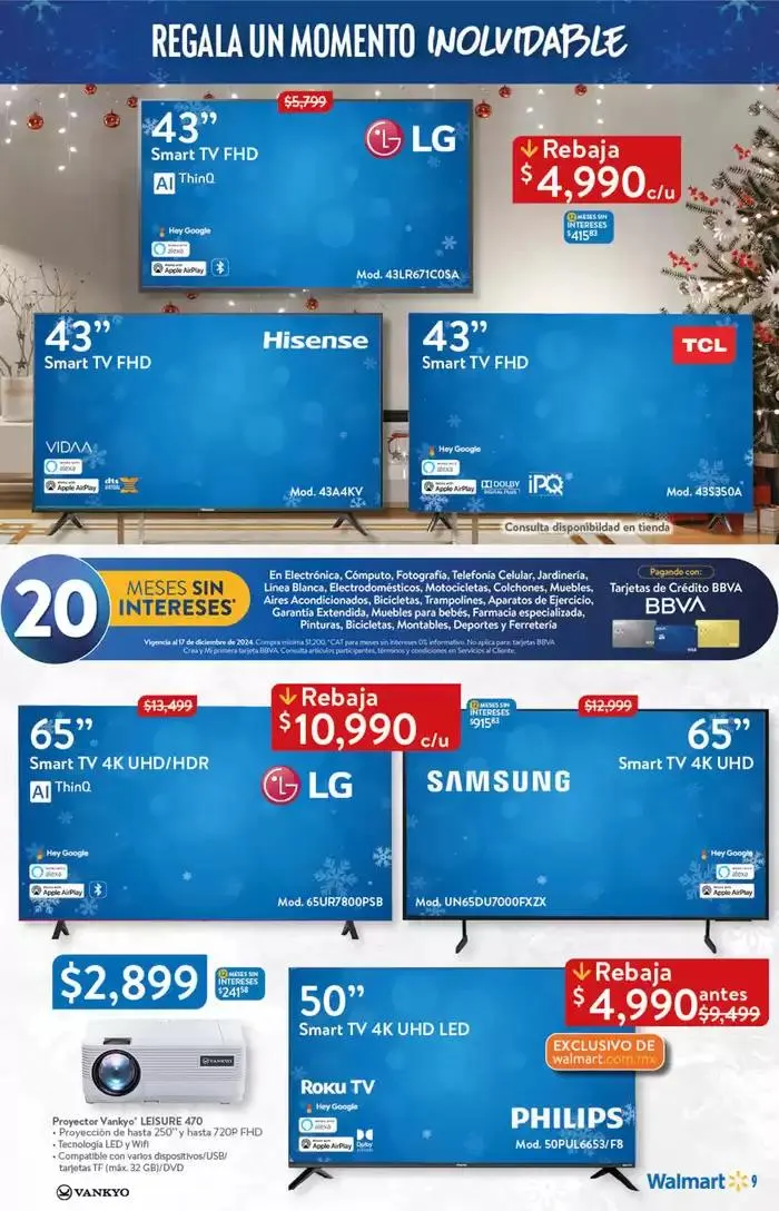 Catálogo de Walmart - Precios Bajos 28 de noviembre al 17 de diciembre 2024 - Pagina 9