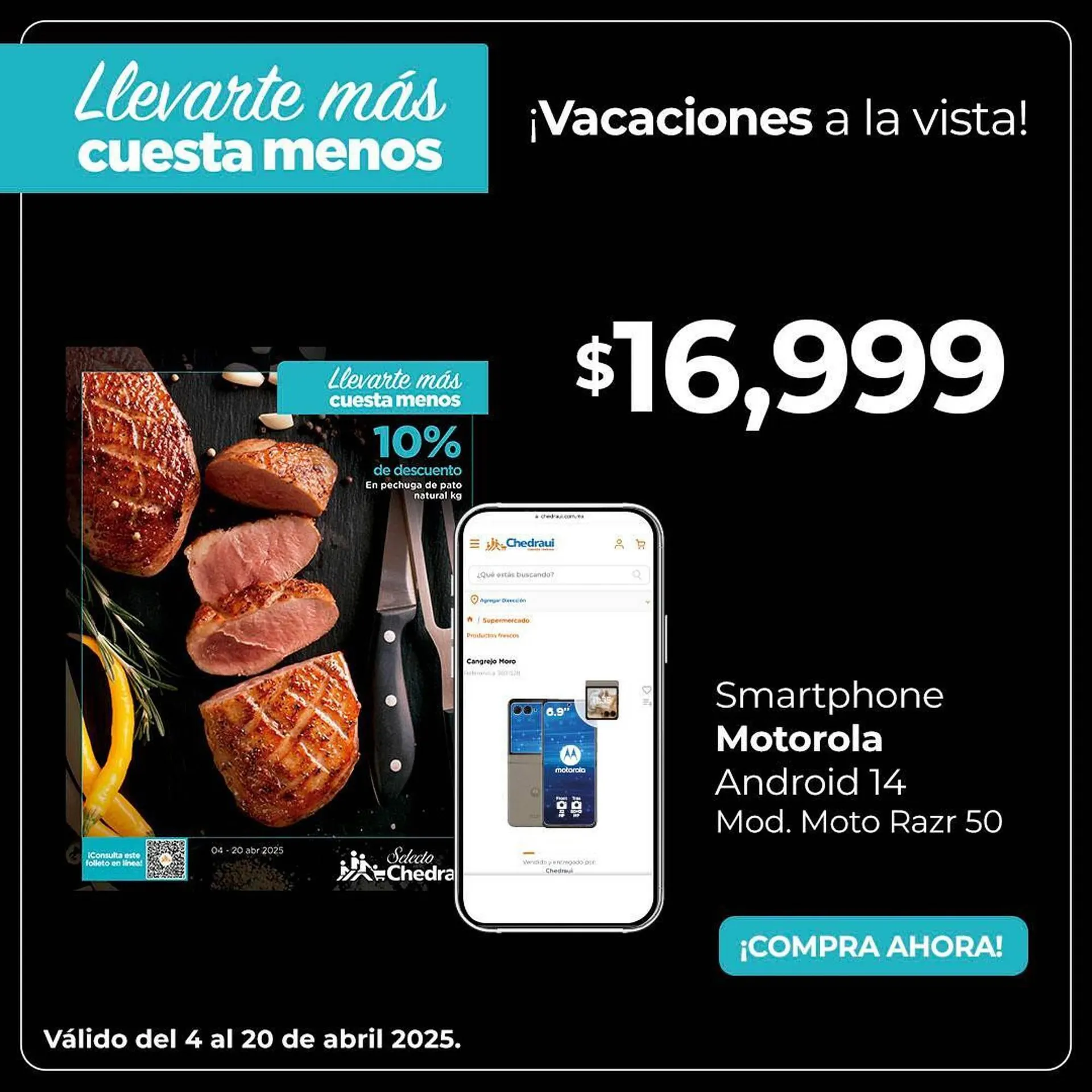 Catálogo de Catálogo Chedraui 14 de abril al 20 de abril 2025 - Pagina 1