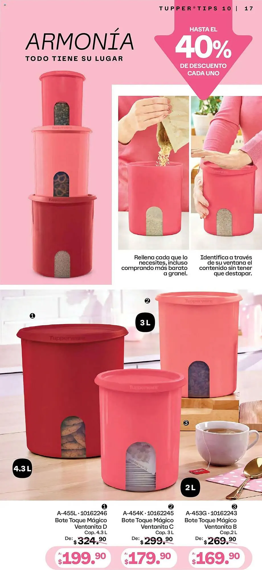 Catálogo de Catálogo Tupperware 8 de septiembre al 6 de octubre 2025 - Pagina 17