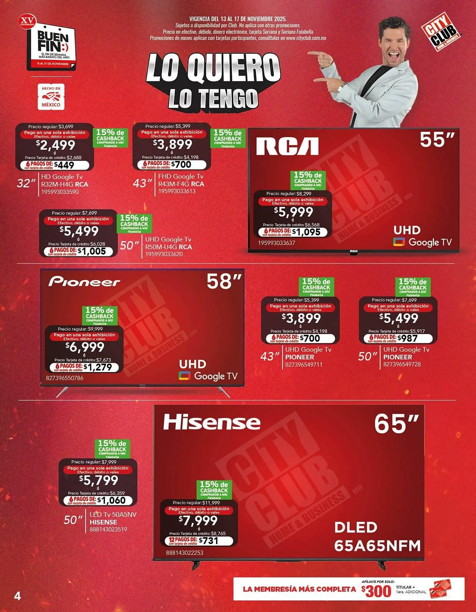 Catálogo de Catálogo City Club 13 de noviembre al 17 de noviembre 2025 - Pagina 4