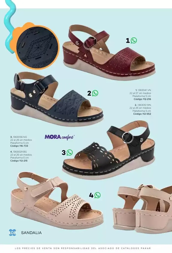 Catálogo de Pakar Sandalia 31 de enero al 31 de mayo 2025 - Pagina 108