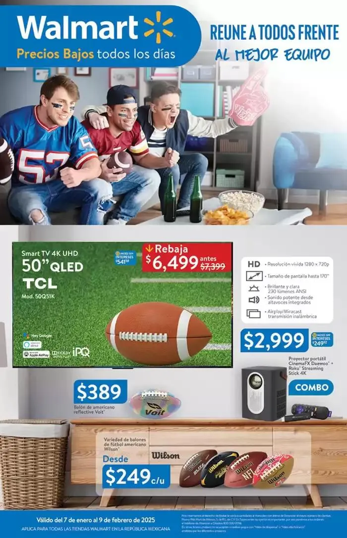 Catálogo de Walmart - Superbowl 7 de enero al 9 de febrero 2025 - Pagina 7