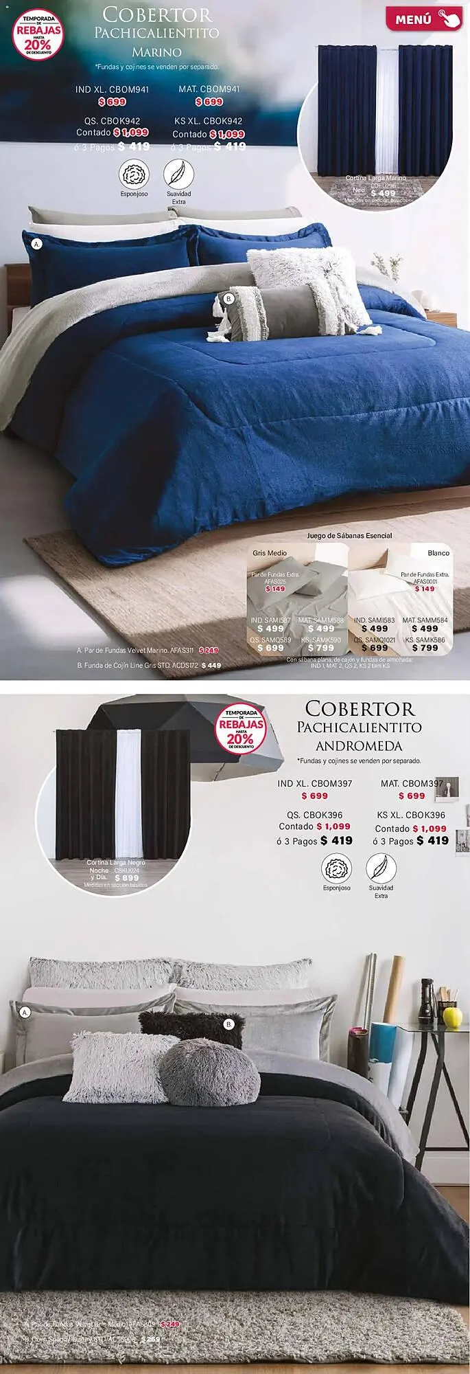 Catálogo de Catálogo Colchas Concord 1 de febrero al 2 de mayo 2026 - Pagina 142