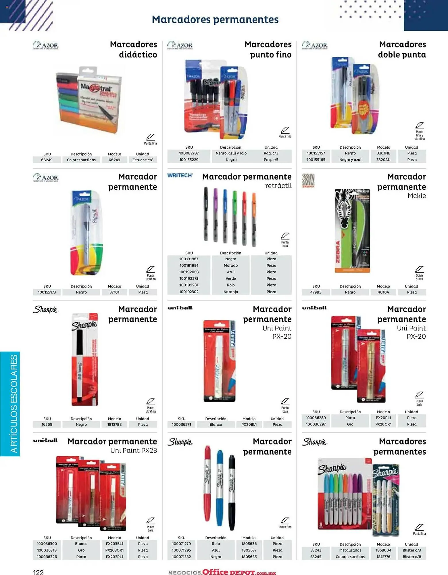 Catálogo de Catálogo Office Depot 12 de enero al 1 de enero 2027 - Pagina 124