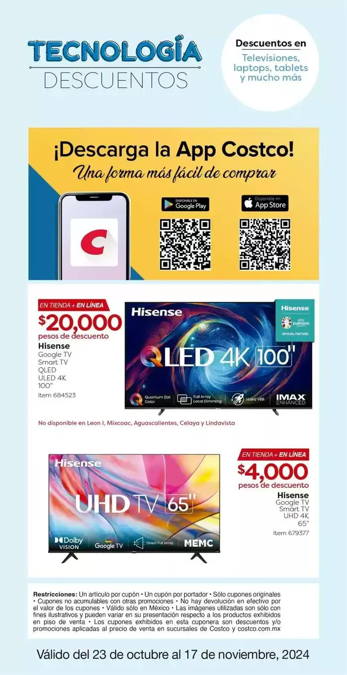 Catálogo de Cuponera Costco 23 de octubre al 17 de noviembre 2024 - Pagina 4