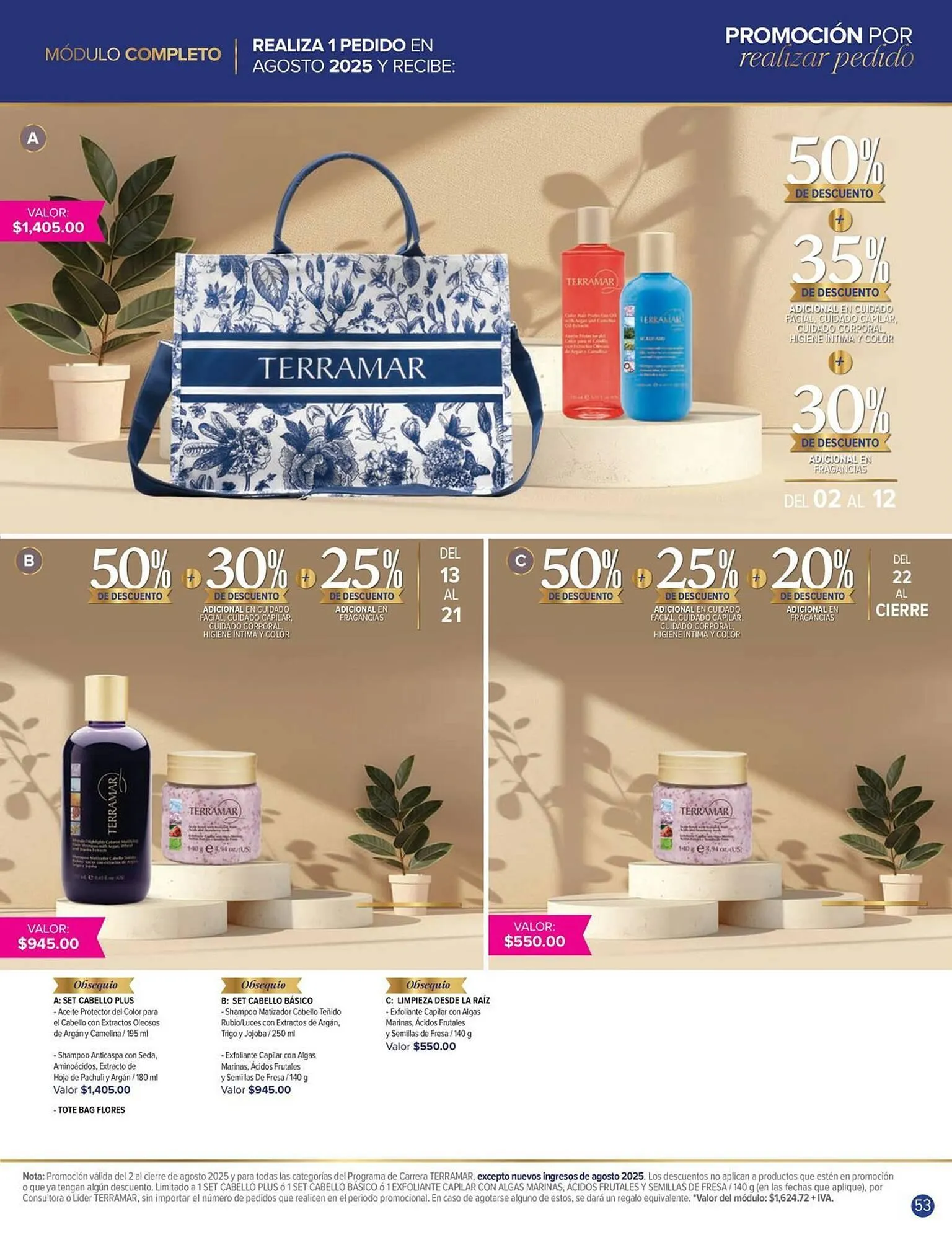 Catálogo de Catálogo Terramar Brands 1 de agosto al 31 de agosto 2025 - Pagina 53