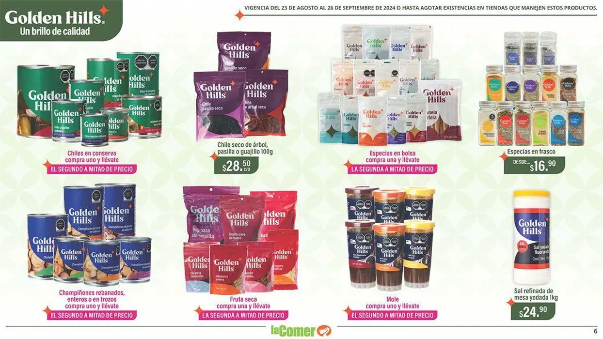 Catálogo de Golden Hills 23 de agosto al 26 de septiembre 2024 - Pagina 6