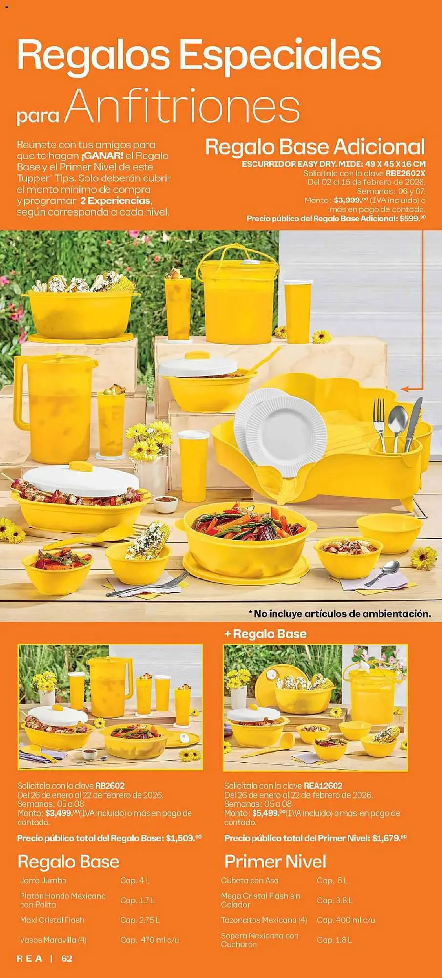 Catálogo de Catálogo Tupperware 26 de enero al 23 de febrero 2026 - Pagina 62