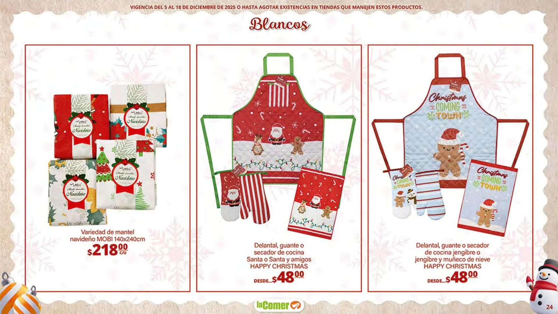 Catálogo de Folleto La Comer 5 de diciembre al 18 de diciembre 2025 - Pagina 24