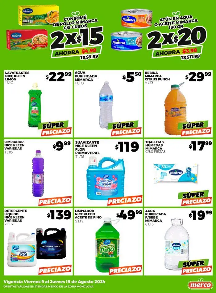 Catálogo de Merco - Lista con tu Lista 9 de agosto al 15 de agosto 2024 - Pagina 3