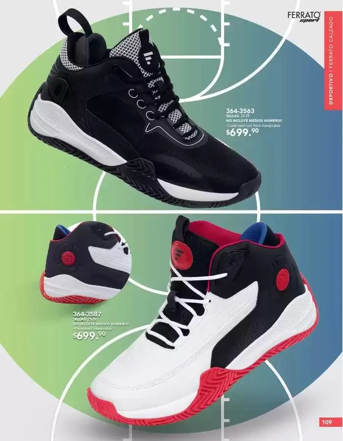 Catálogo de ANDREA | CALZADO CABALLERO 26 de enero al 24 de mayo 2025 - Pagina 109