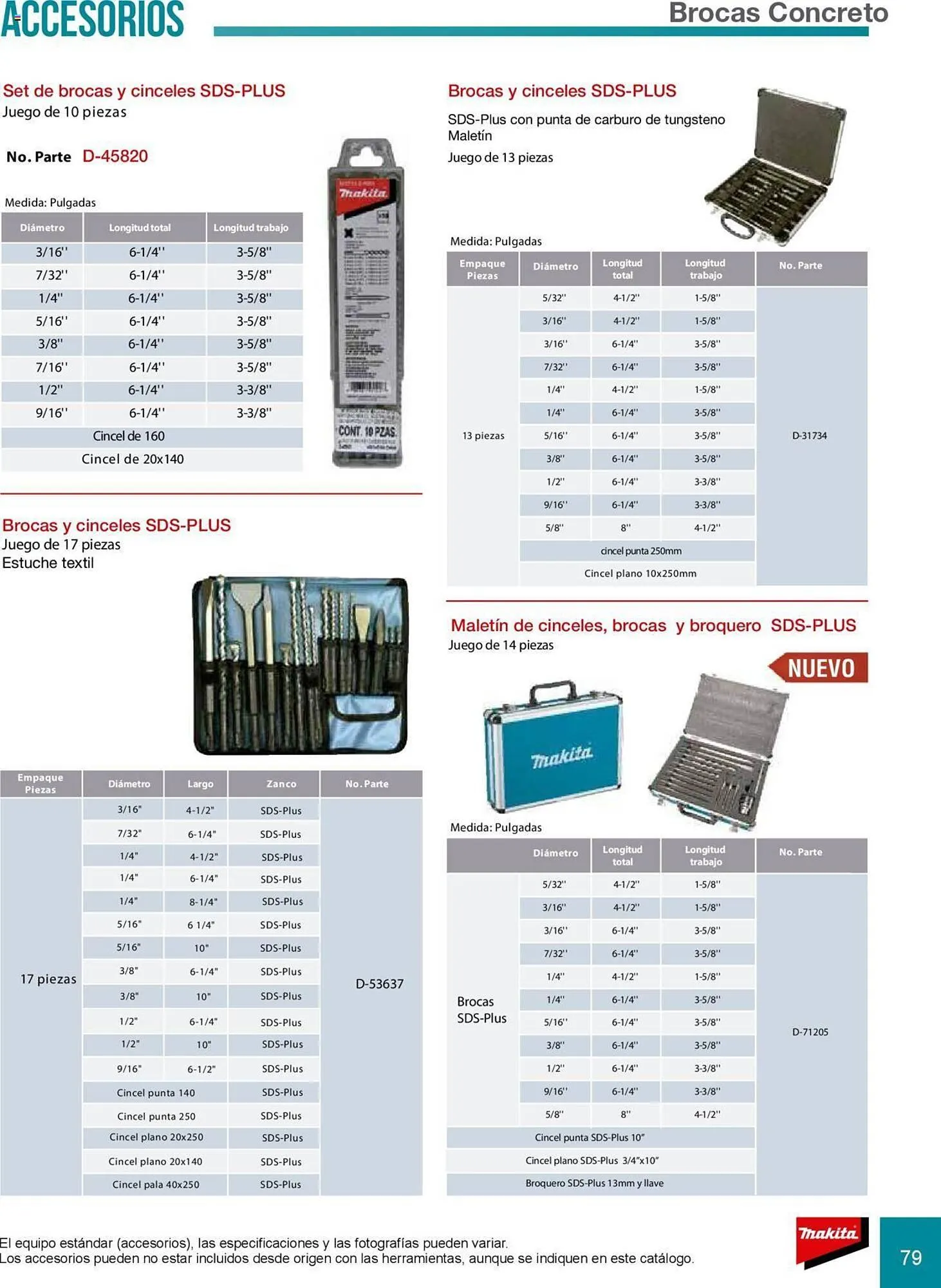 Catálogo de Catálogo Makita 8 de julio al 31 de diciembre 2025 - Pagina 79