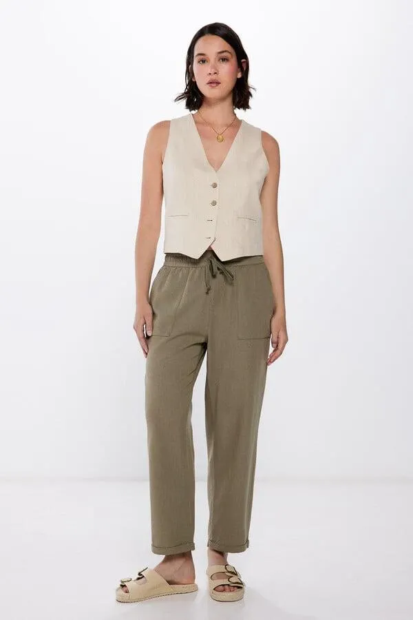 Pantalón jogger algodón lyocell