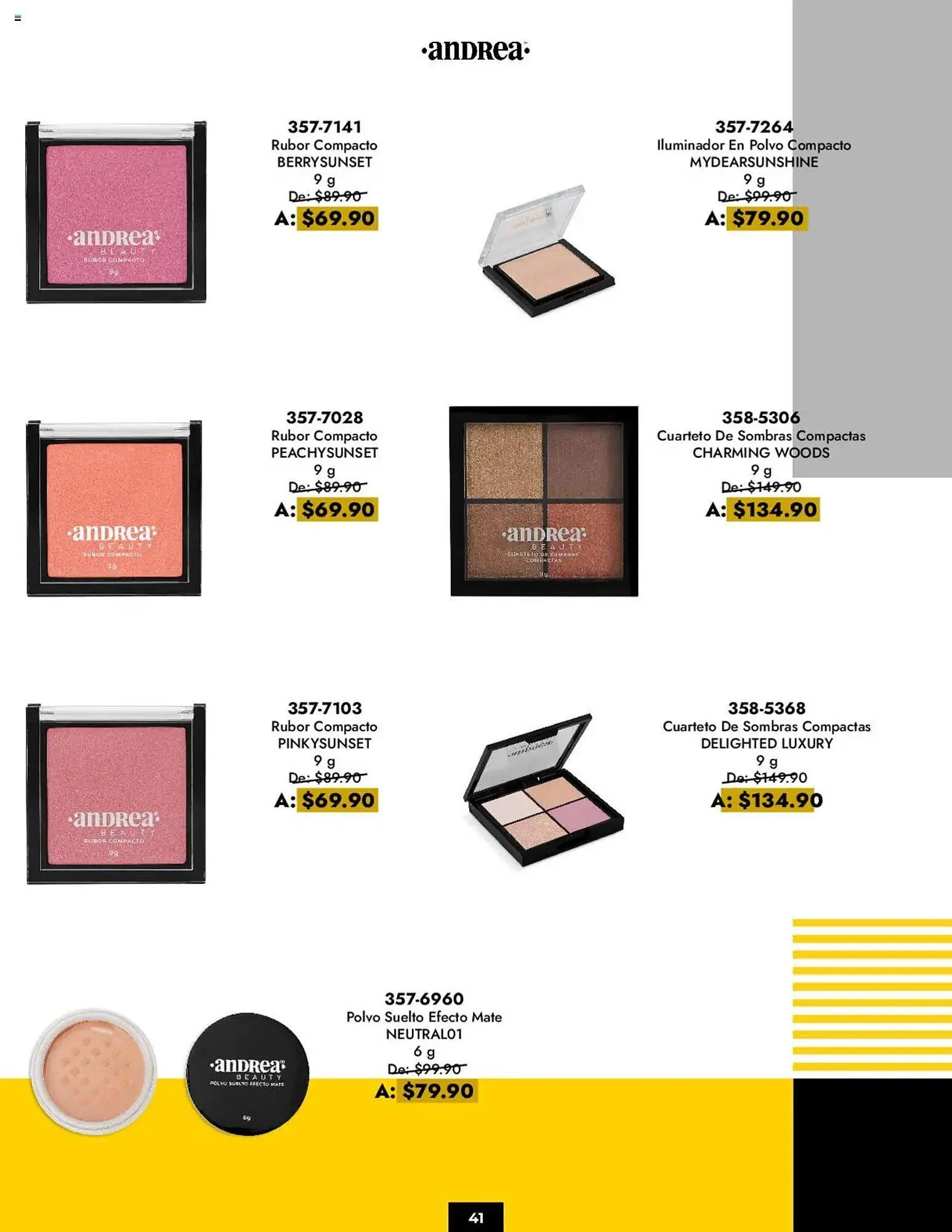 Catálogo de Catálogo Andrea 4 de mayo al 2 de agosto 2025 - Pagina 41