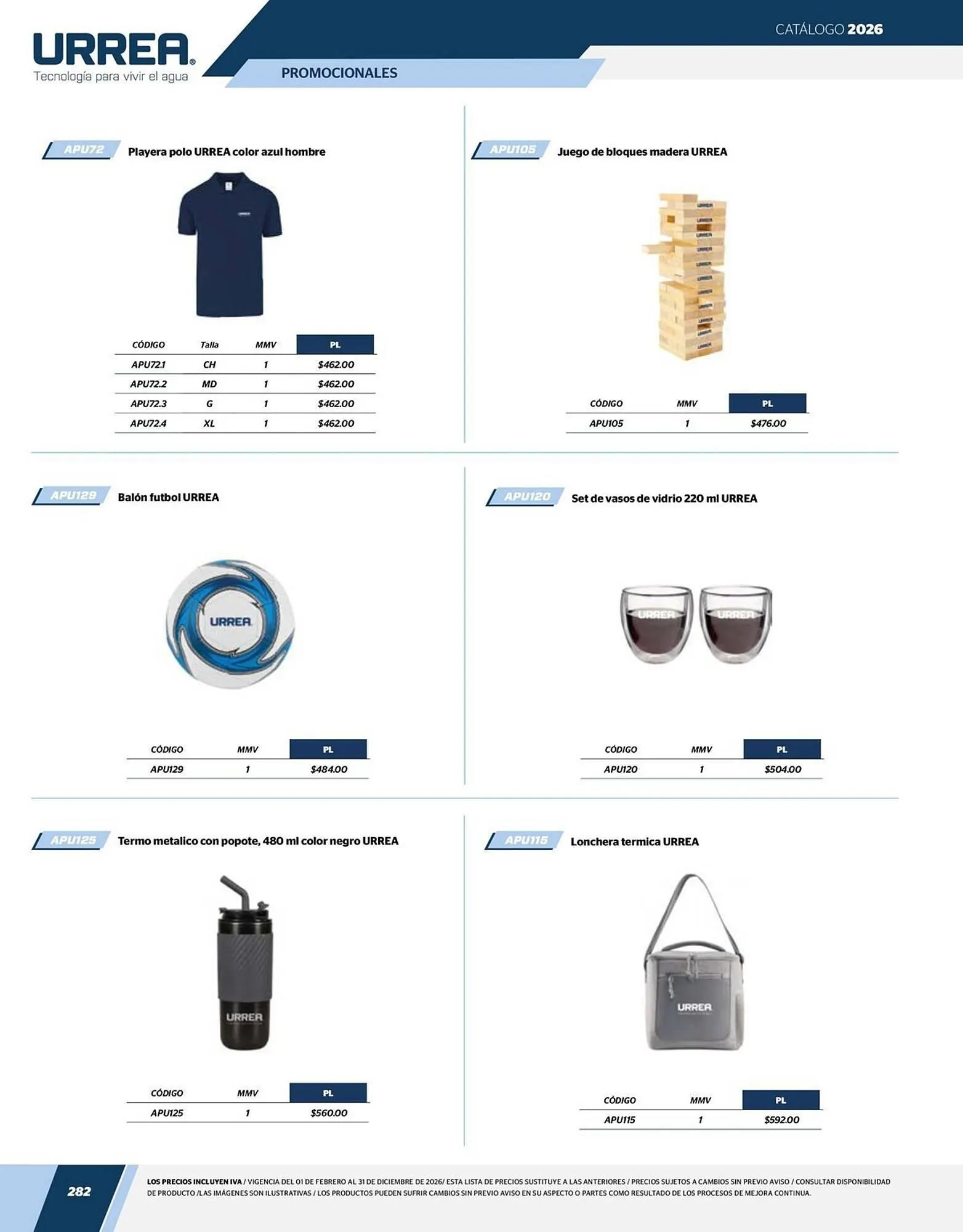 Catálogo de Catálogo Urrea 24 de abril al 31 de diciembre 2026 - Pagina 284