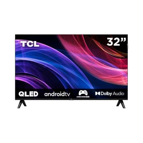 TCL Smart TV Pantalla 32" 32Q2K Google TV HD QLED Google Assistant| Alexa | 2K HDR10| NITS 300 | Panel 60 Hz | Dolby Digital+