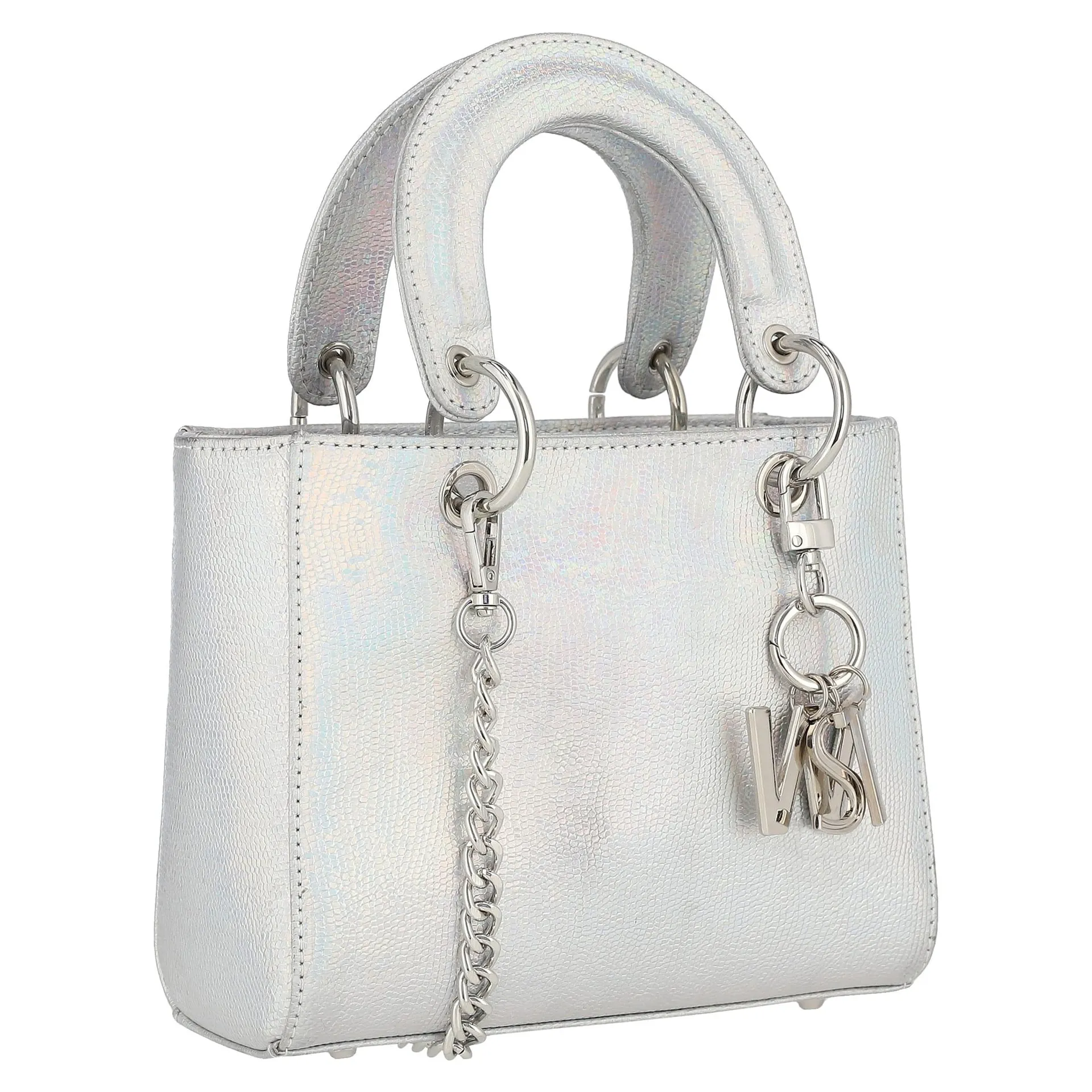 Bolsa Crossbody Fioree Trofa Sintetico Plata Westies