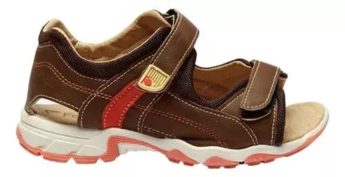 Sandalias Huaraches Niño Casual Alex Café Fareli