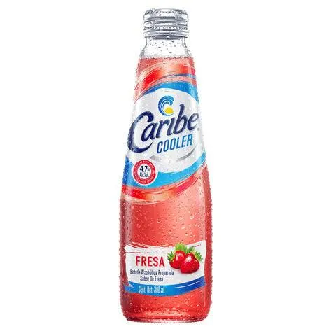 Cooler Caribe Fresa 300 ml