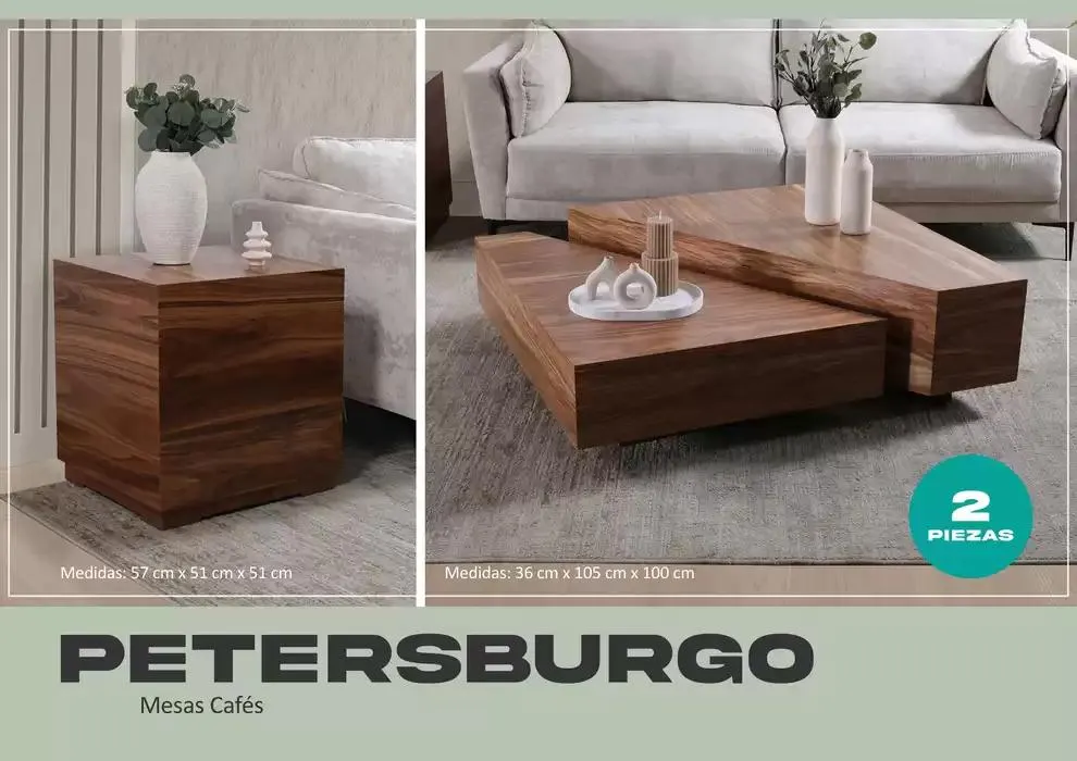 Catálogo de Muebles Dico Mesas Ocasionales Centro 2025 14 de febrero al 31 de diciembre 2025 - Pagina 18