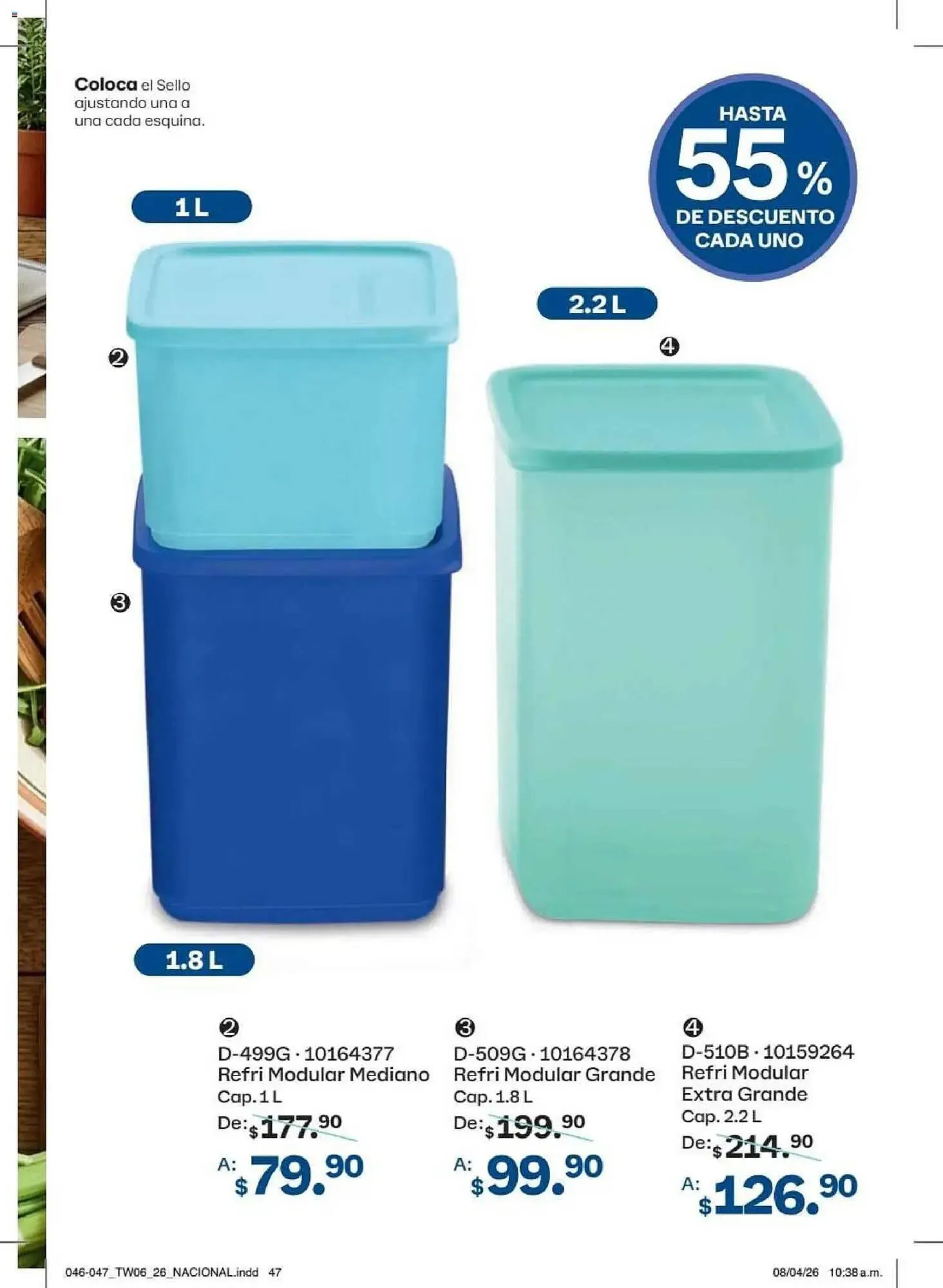 Catálogo de Catálogo Tupperware 18 de mayo al 14 de junio 2026 - Pagina 47