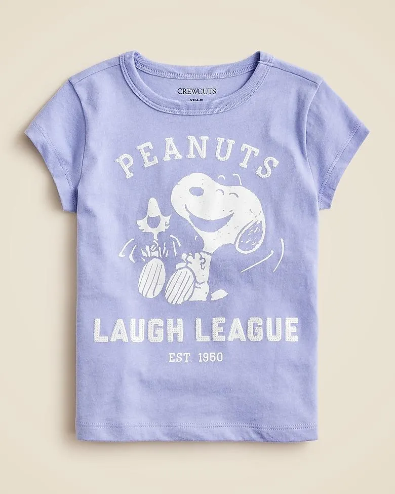 Peanuts® X Crewcuts "Laugh league" graphic T-shirt