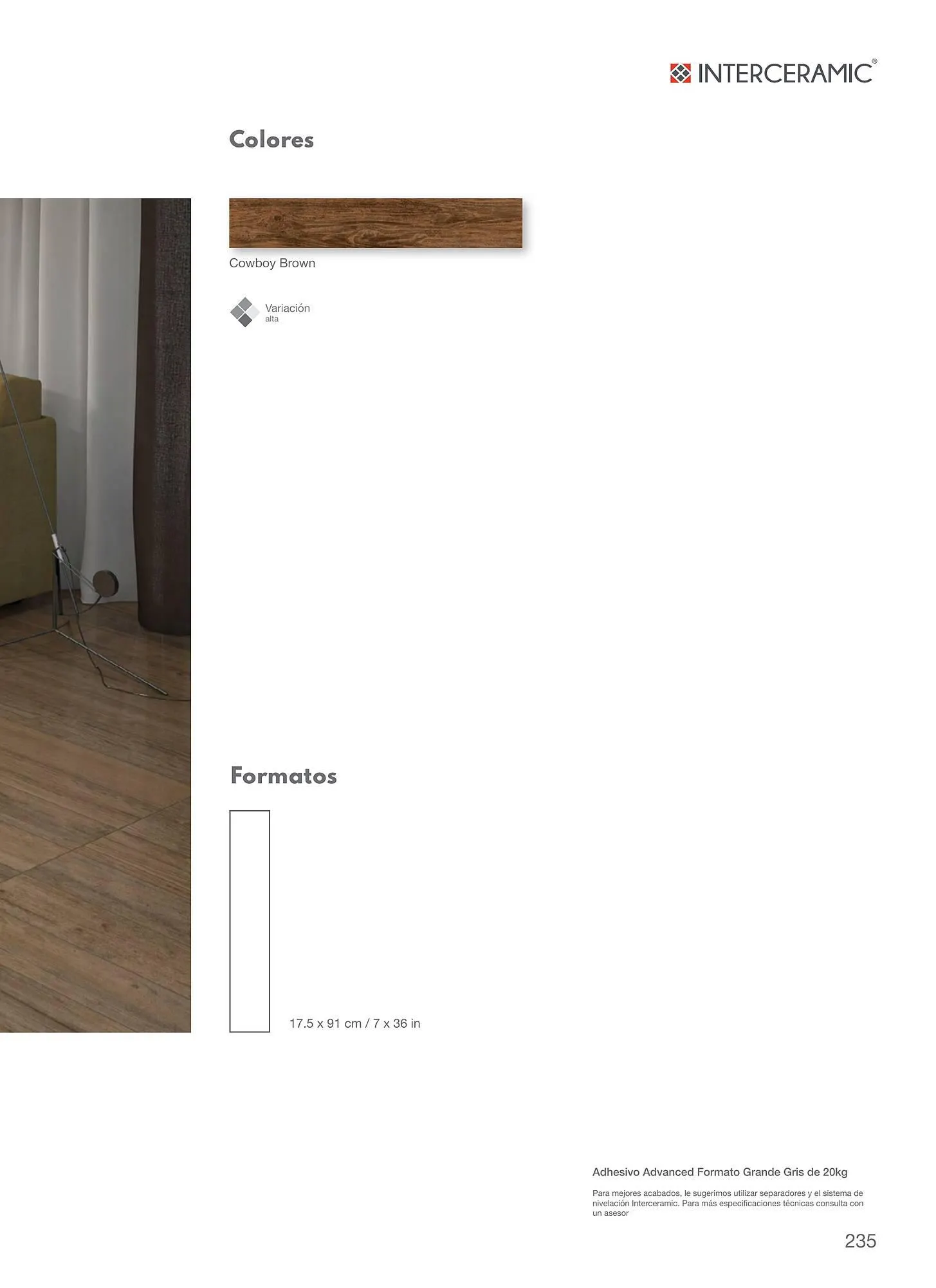 Catálogo de Catálogo Interceramic 12 de marzo al 31 de diciembre 2024 - Pagina 235