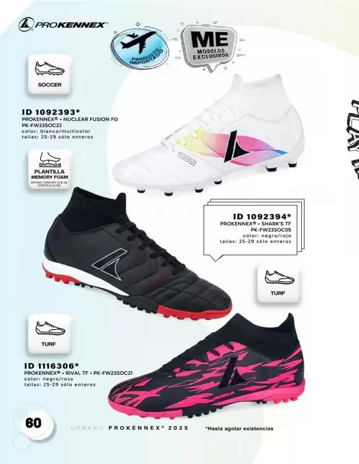 Catálogo de URBANO | PROKENNEX | 2025 | 1E 1 de septiembre al 31 de diciembre 2025 - Pagina 60