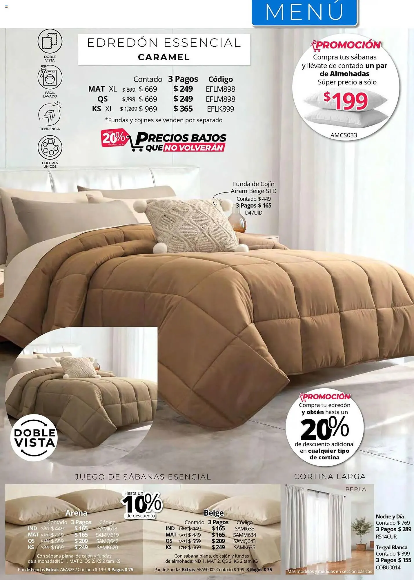 Catálogo de Catálogo Colchas Concord 1 de mayo al 1 de agosto 2026 - Pagina 50