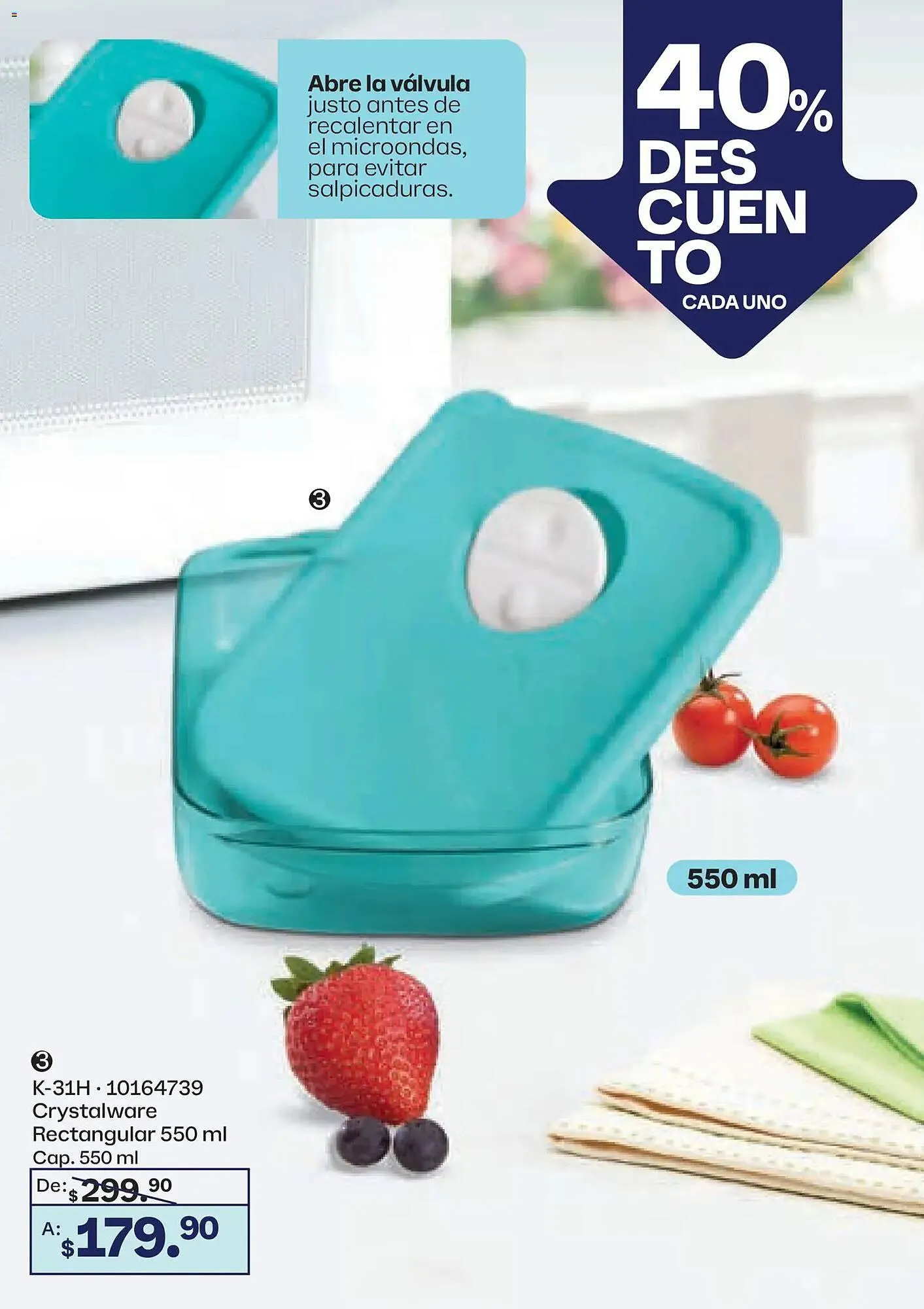Catálogo de Catálogo Tupperware 23 de marzo al 20 de abril 2026 - Pagina 17