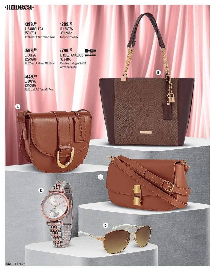 Catálogo de ANDREA - BOLSAS Y ACCESORIOS 26 de agosto al 25 de enero 2025 - Pagina 35