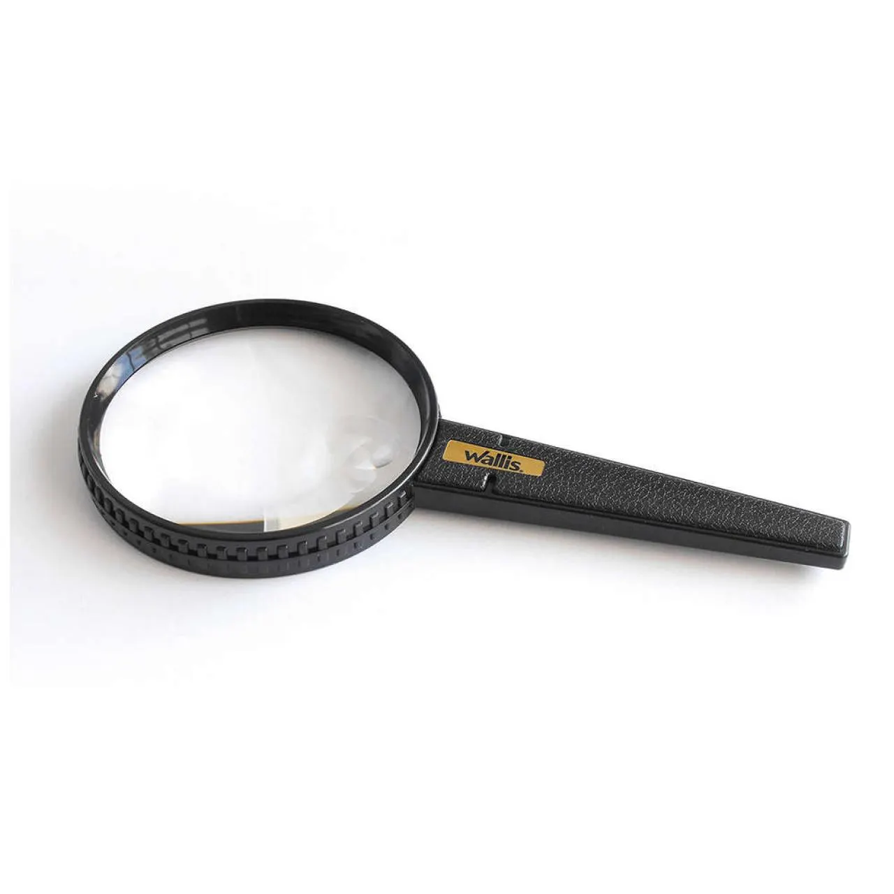 Lupa de 2X y 4X, de 9.5 cm de diámetro, negro