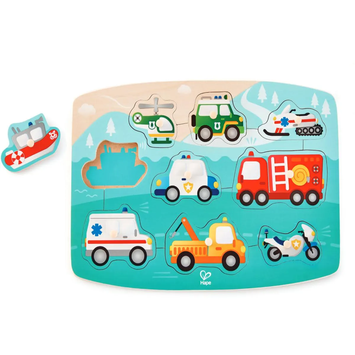 PUZLE DE EMERGENCIAS CON PINZAS