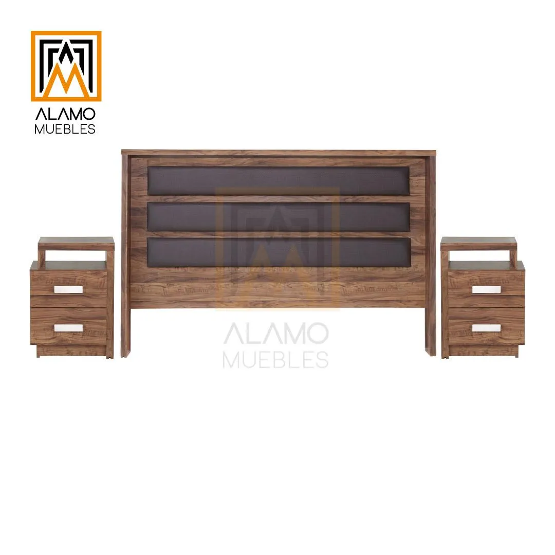Cabecera Tucson Mat/Qs + 2 Burós Tucson Roble Americano