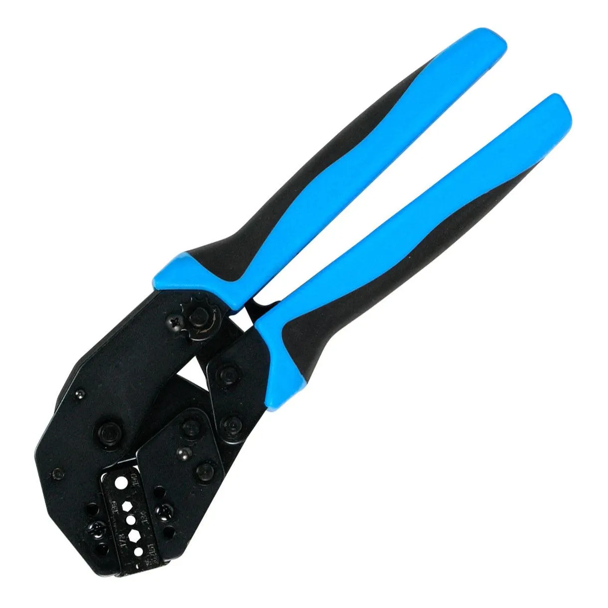 Pinza crimpadora (ponchadora) para conectores de fibra óptica