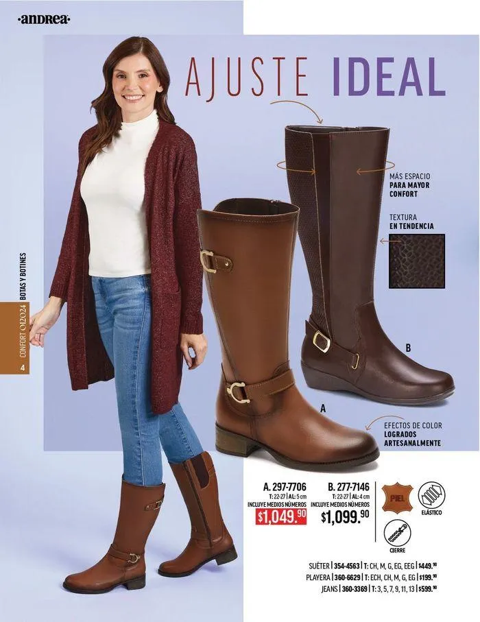 Catálogo de ANDREA - CALZADO CONFORT 26 de agosto al 25 de enero 2025 - Pagina 29