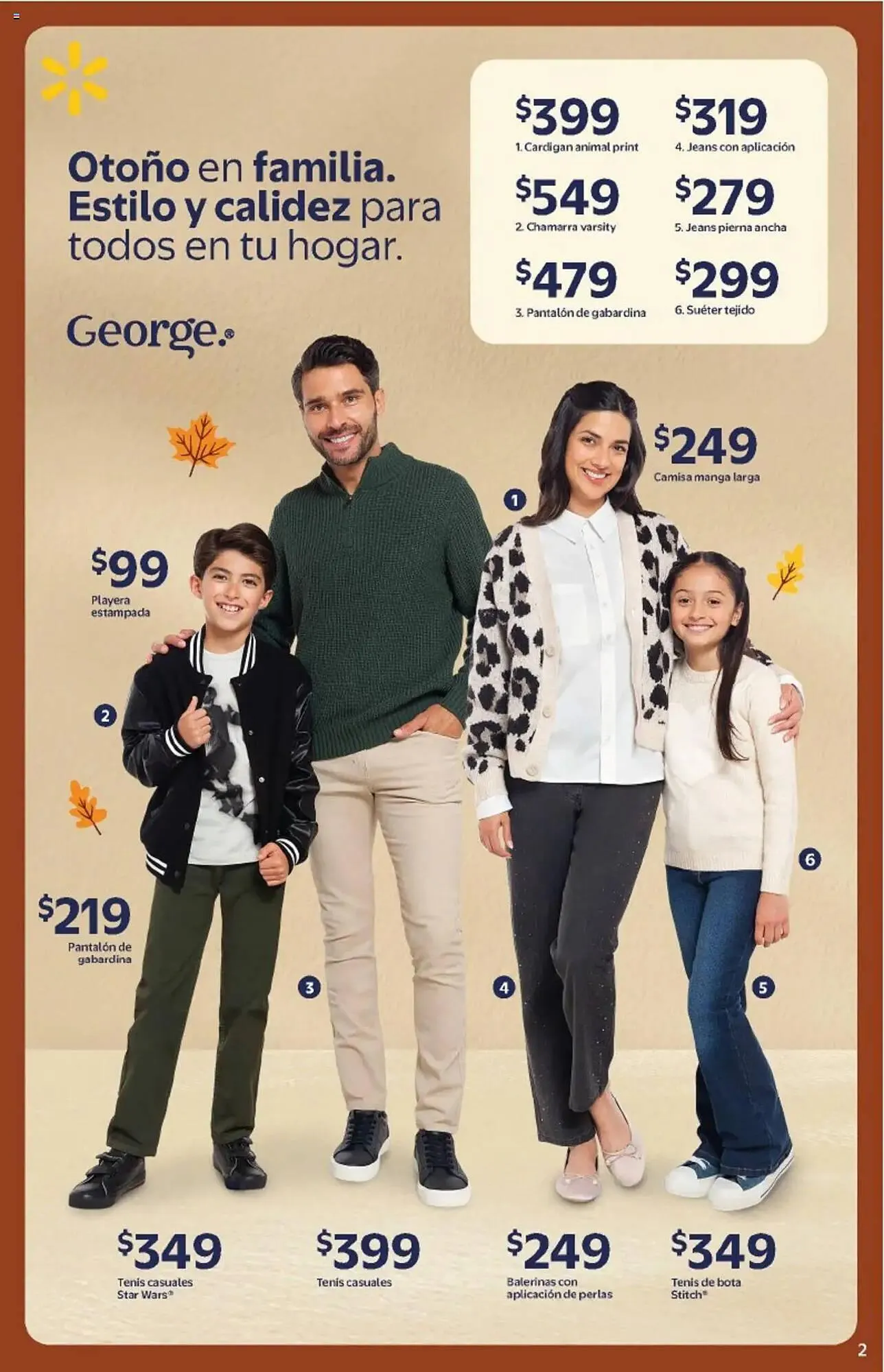 Catálogo de Folleto Walmart 17 de septiembre al 14 de octubre 2025 - Pagina 2
