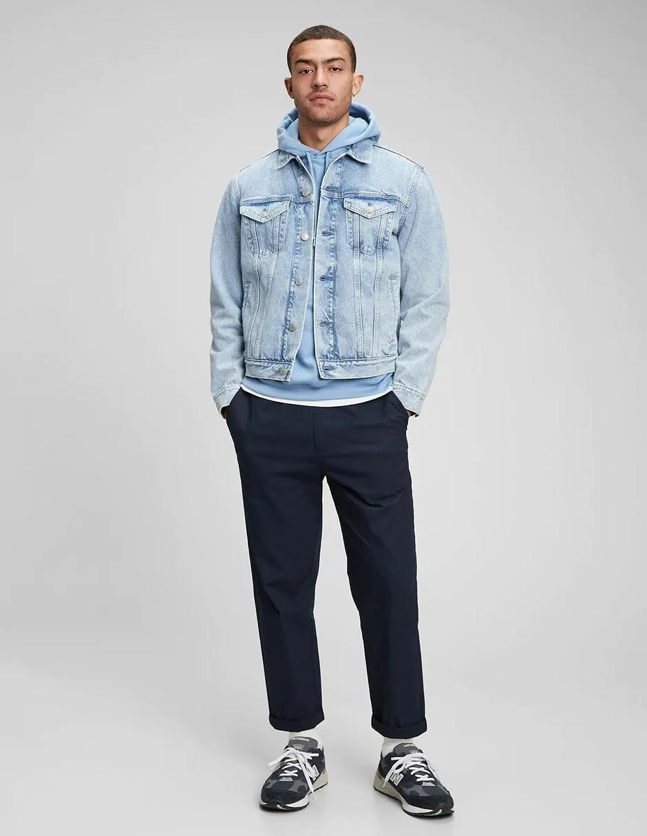 Chamarra con bolsillos para hombre