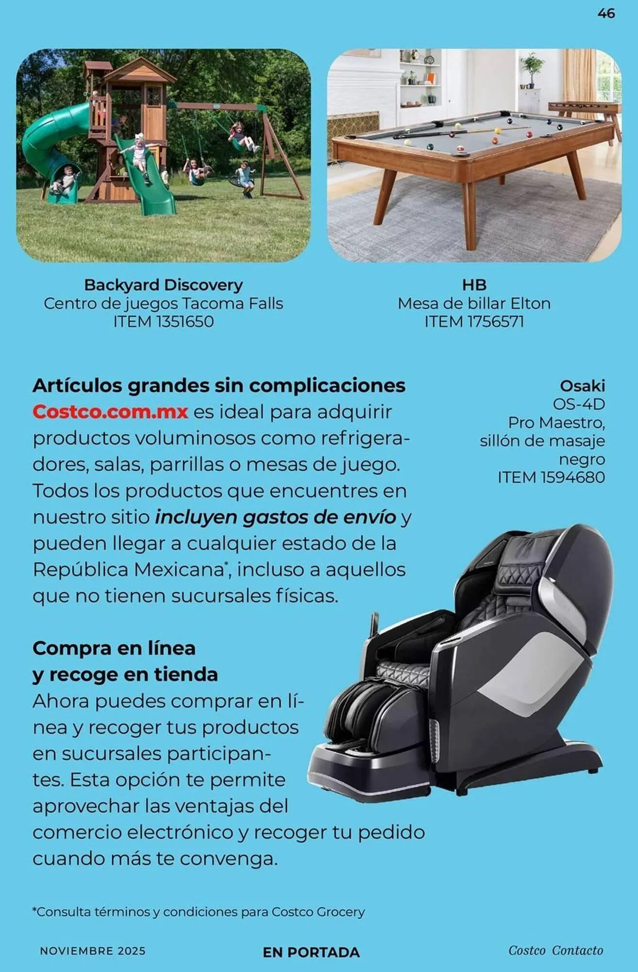 Catálogo de Catálogo Costco 1 de noviembre al 30 de noviembre 2025 - Pagina 46
