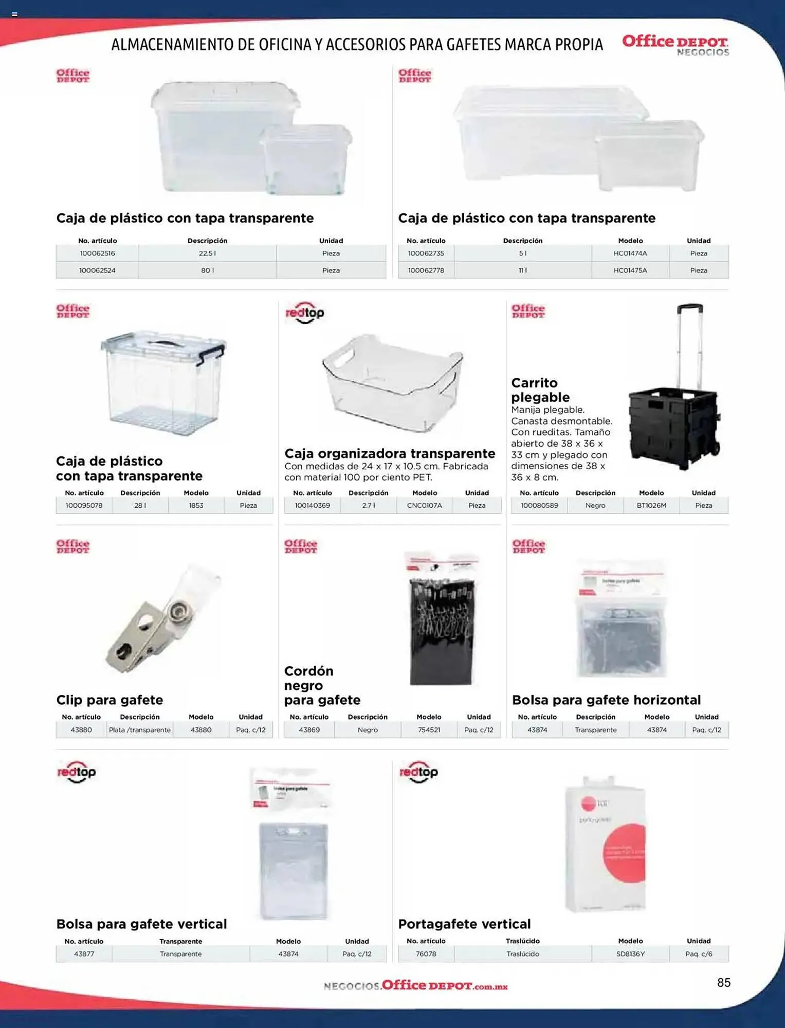 Catálogo de Catálogo Office Depot 9 de enero al 31 de diciembre 2025 - Pagina 87