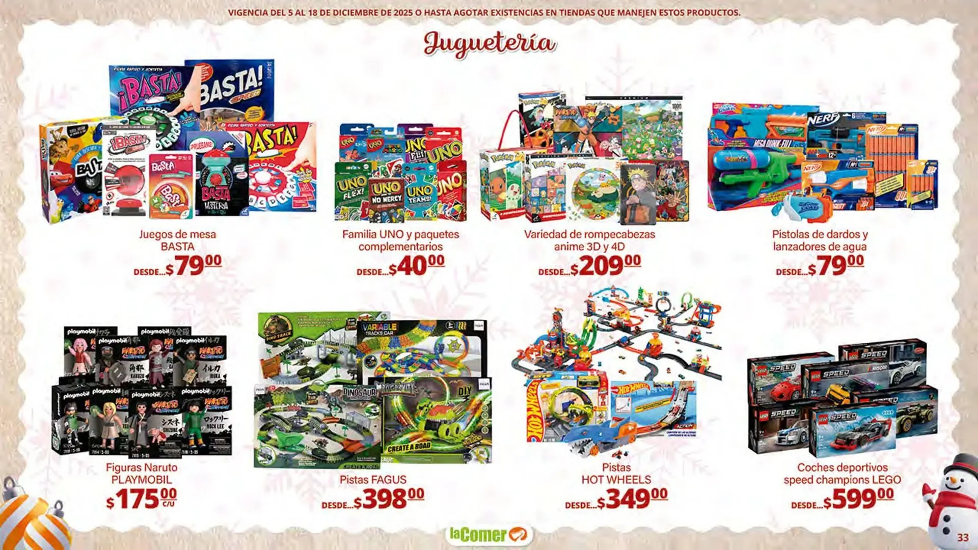 Catálogo de Folleto La Comer 5 de diciembre al 18 de diciembre 2025 - Pagina 33