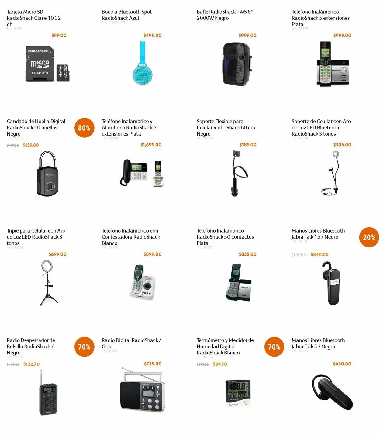 Catálogo de Radio Shack Oferta actual 3 de septiembre al 18 de septiembre 2025 - Pagina 2