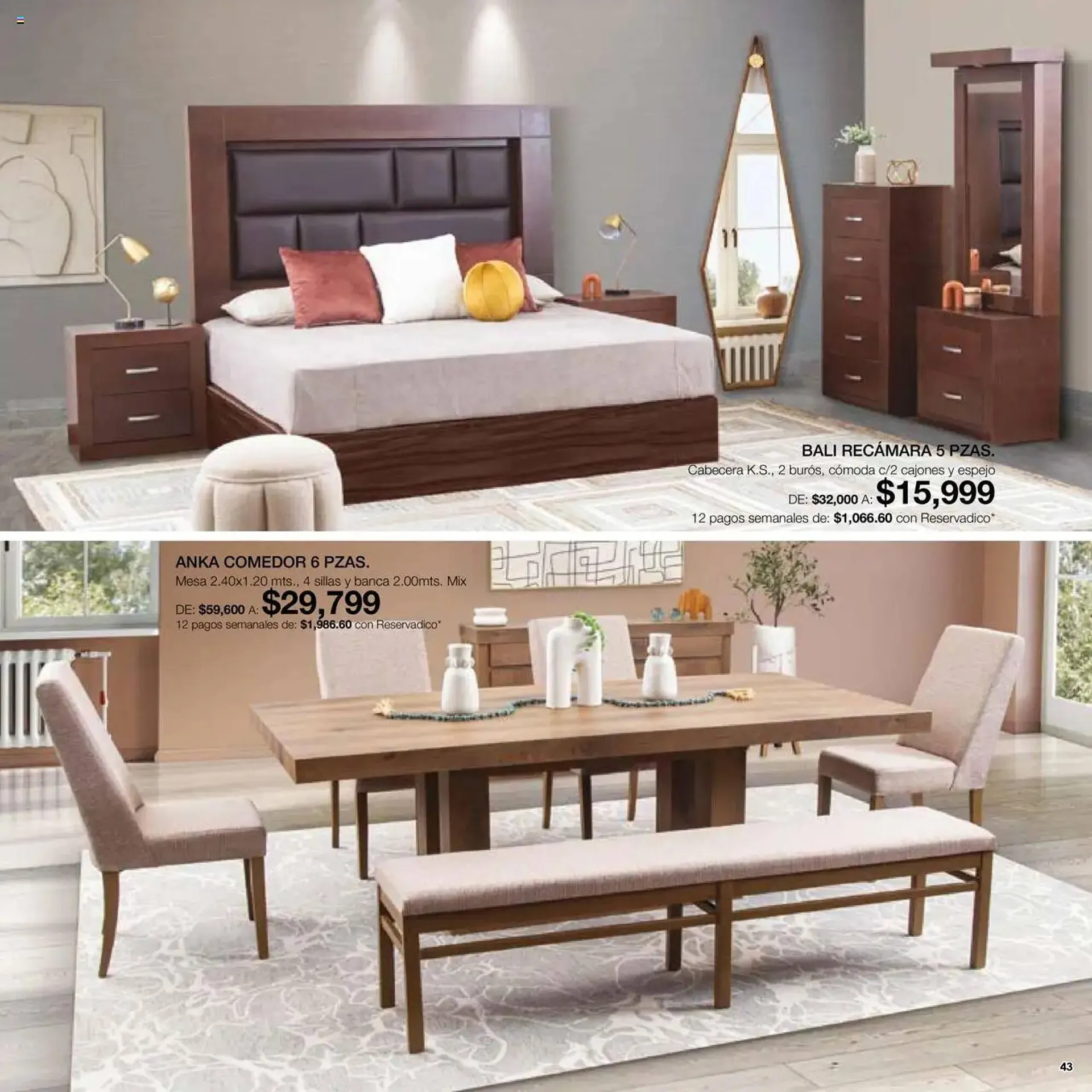 Catálogo de Catálogo Muebles Dico 1 de agosto al 1 de septiembre 2025 - Pagina 43