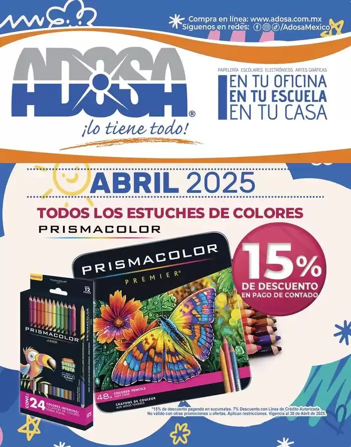 Catálogo de Ofertas Adosa 2 de abril al 30 de abril 2025 - Pagina 1