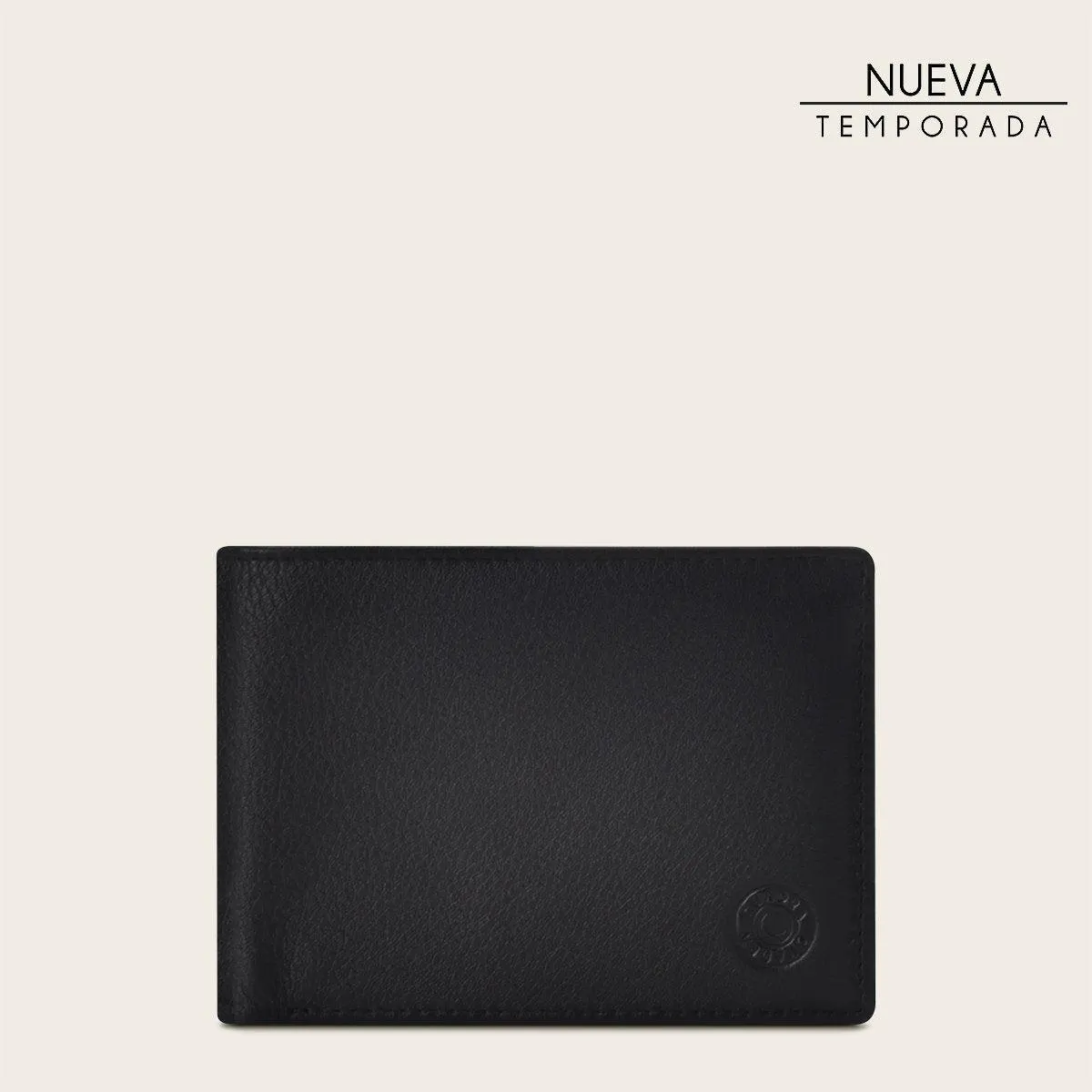 Billetera para caballero en piel genuina